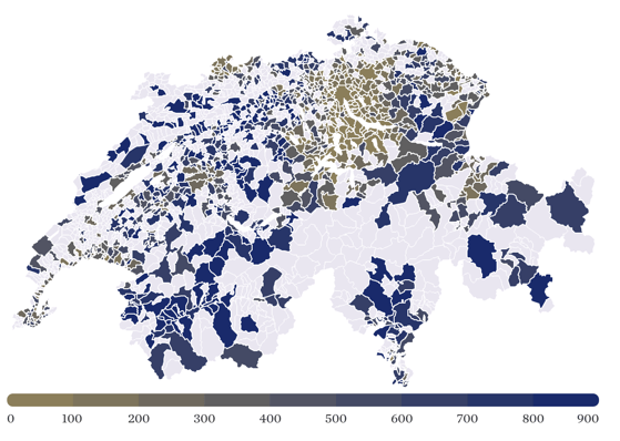 Je goldiger desto besser geratet (Bild: Screenshot Handelszeitung)