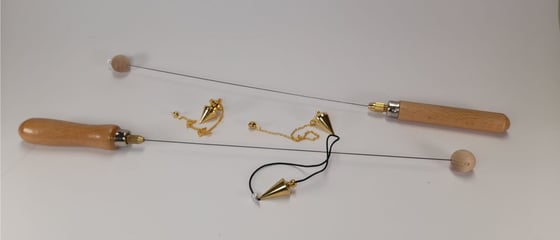 Die rädiästhetischen Geräte von Einhorn-Wetzlar: Pendel, Einhandrute, Energierute®