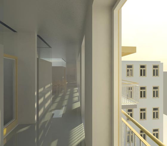 Wohngemeinschaft Selzergasse - Blick vom Eingang