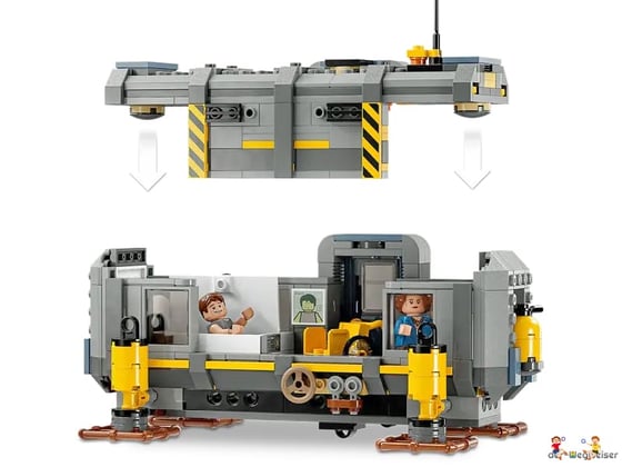 Die Besonderheit im Lego Paket 75573 ist das Site 26 und RDA Samson Hubschrauber Set.