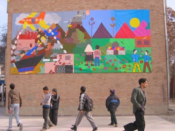 アフガニスタンでのキッズゲルニカ