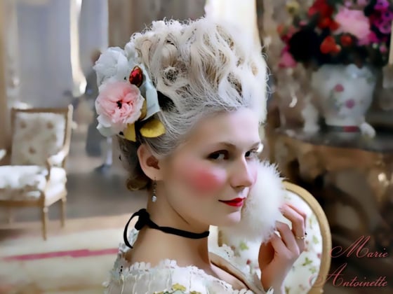 Kirsten Dunst dans Marie Antoinette de Sofia Copolla