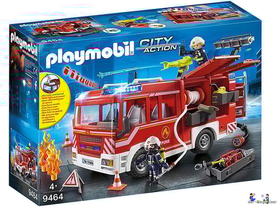 Bei der Bestellung im Onlineshop der-Wegweiser erhalten Sie das Playmobil Paket 9464 "Rüstfahrzeug mit Licht und Sound".