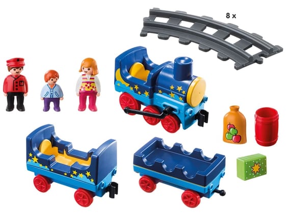 Im Paket Playmobil 6880 ist eine tolle Dampflokomotive enthalten und hat insgesamt 18 Einzelteile..