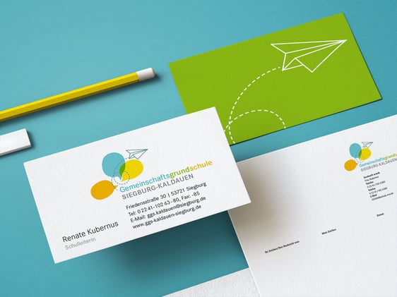 Corporate Design für die Grundschule Kaldauen by Silke Jacobi