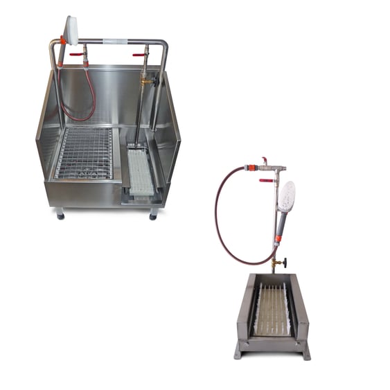 Lave-bottes en acier inoxydable 