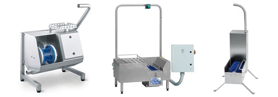 Elektrische Schuhwaschanlagen