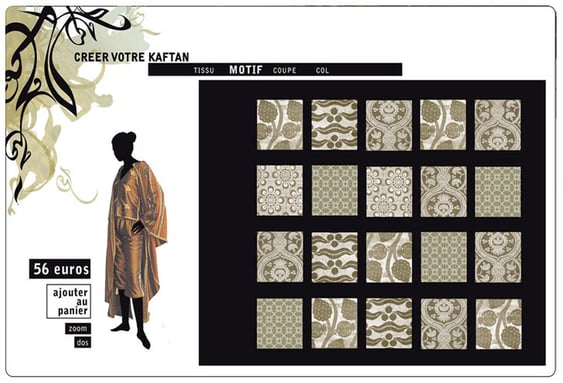 habillage site internet femme du sud