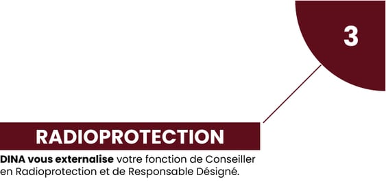 Image de présentation de l'activité radioprotection de Dina Conseils