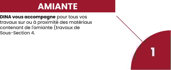 Image de présentation de l'activité amiante de Dina Conseils