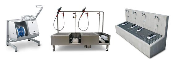 Stiefel- und Schuhwaschanlagen - Blue Level Cleaning Systems