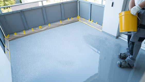 PMMA / MMA Acrylharz-Bodenbeschichtung Industriebodensanierungen Bodensanierungen
