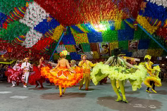quadrille, folk dance, square dance, june festival, st. john's festival, são joão, caruaru, forró, dance show, brazil