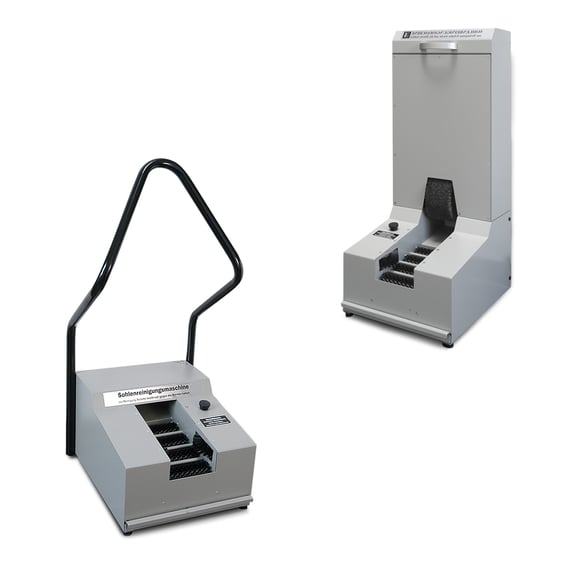 Sole cleaning machines