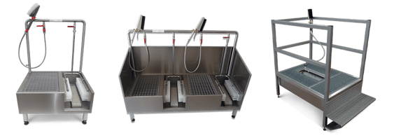 Stiefelwaschanlagen zum Aufstellen