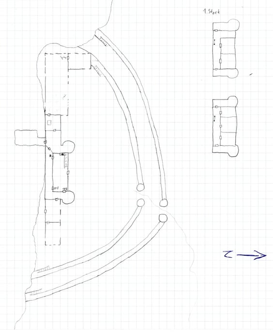 Die alte Räuberfestung