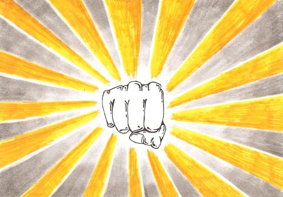 Das erste fertige Banner