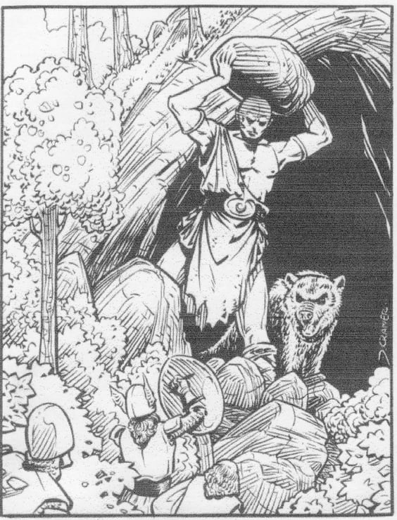 Der Steinriese Garth