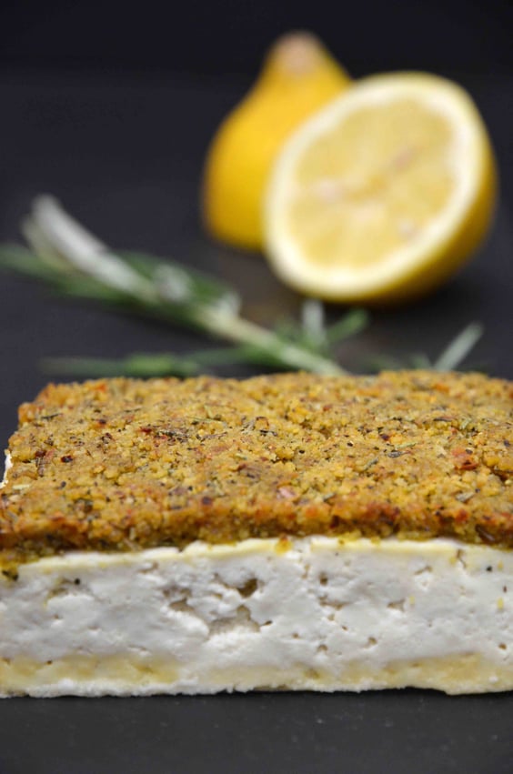 Veganes Schlemmerfilet aus Tofu.