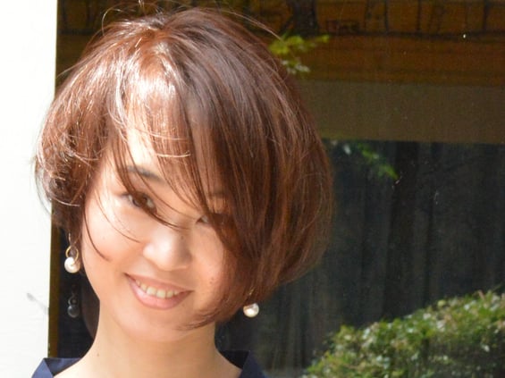 福岡 平尾美容室　ショートボブ　ヘアカラー　