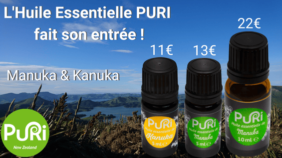 Huile Essentielle Manuka et Kanuka PURI