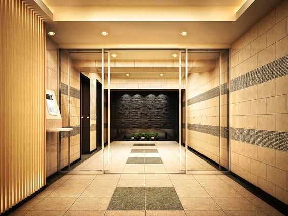 マンション内観パース