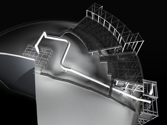 工業製品 鳥瞰パース