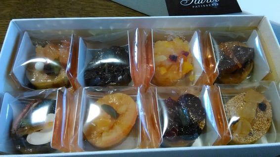 お客様からの頂き物・タルトの写真