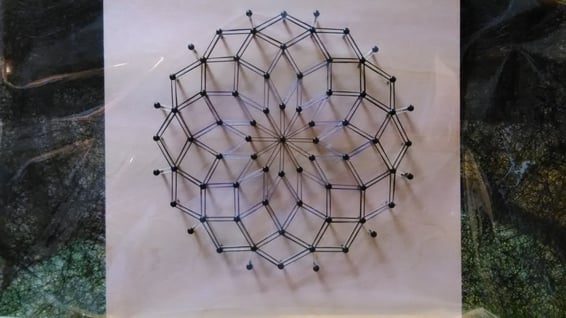 お客様からの頂き物・曼荼羅の写真