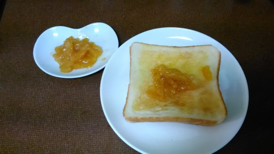 お客様からの頂き物　ジャムの写真