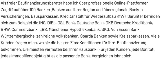  Jetzt vergleichen in 72202 Nagold - Baufinanzierungen, Forward-Darlehen, Anschlussfinanzierung. Annuitätendarlehen. Zinsbindung, Tilgung. Alles Fachbegriffe persönlich erklärt.