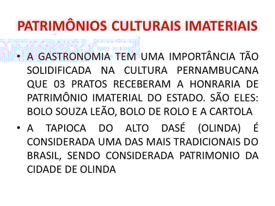 immaterielles kulturerbe, recife, olinda, pernambuco, brasilien, kuchen souza leão, bolo de rolo, tpioca, cartola, brasilien reisen, touristen information