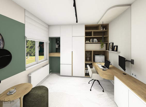 Chambre parentale en Province du Luxembourg par l'agence de Décoration Marie's Home