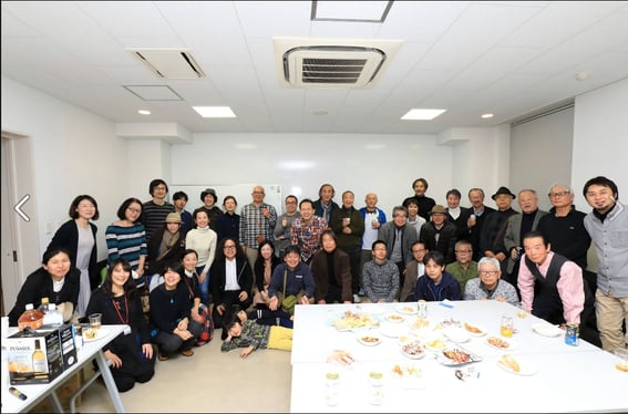 パーティーにて　撮影：廣田利之さん（サカナヘンノヒトタチ）