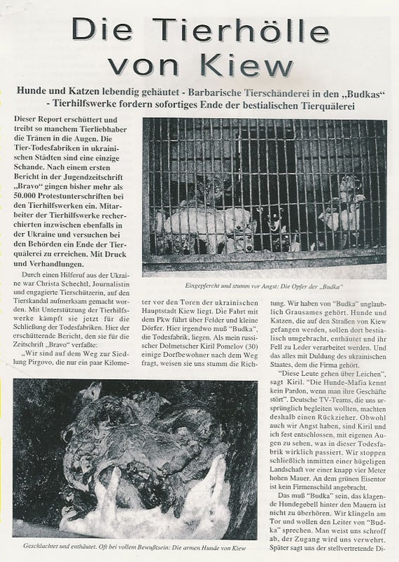 Die Tierhölle von Kiew (Teil 1)
