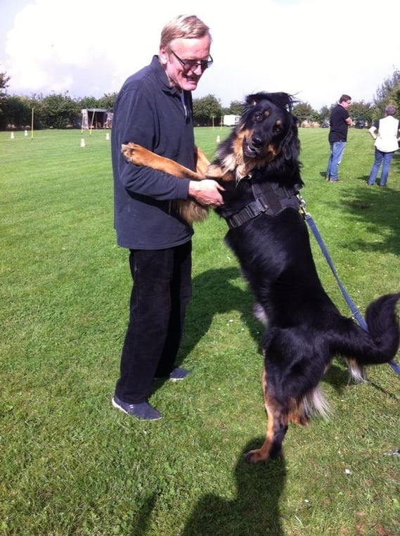 Auch nach kurzer Trennung ist die Wiedersehensfreude immer riesig!