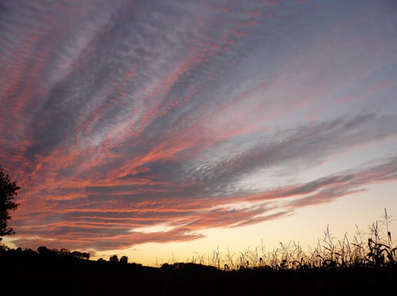 Nostalgie d'Arribère au soir… Photo Marie Hélène Cingal
