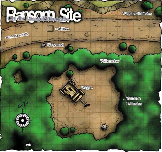 Die Wiege des Wahnsinns - Lösegeldübergabe auf der Lichtung