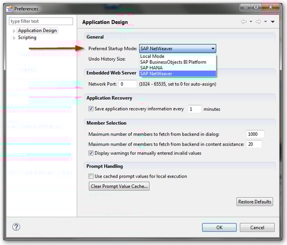 Design Studio Settings