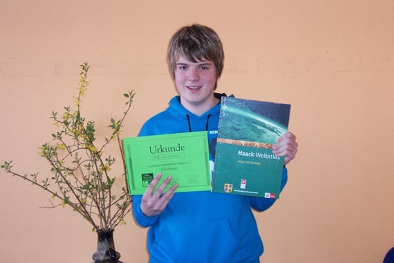Martin Hensel Klasse 9a Foto: P.Laws