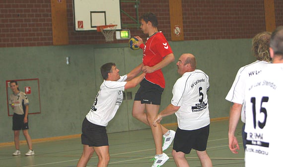 v.l.:Bianca Mahlich, Stefan Leinung, Sascha Bernert, Frank Ziekau, Oliver Klein und Gerald Waldow