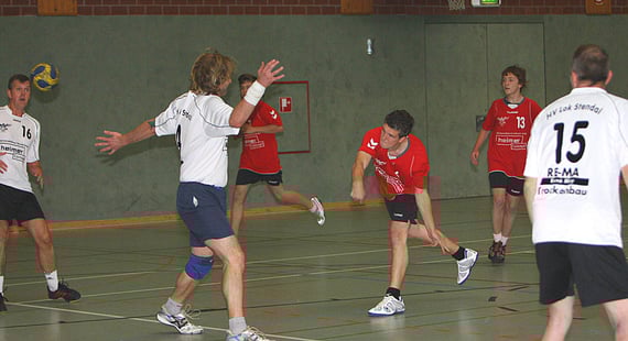 v.l.:Stefan Leinung, Oliver Klein, Tim Krähe, Lucas Walter, Robert Stephan und Gerald Waldow