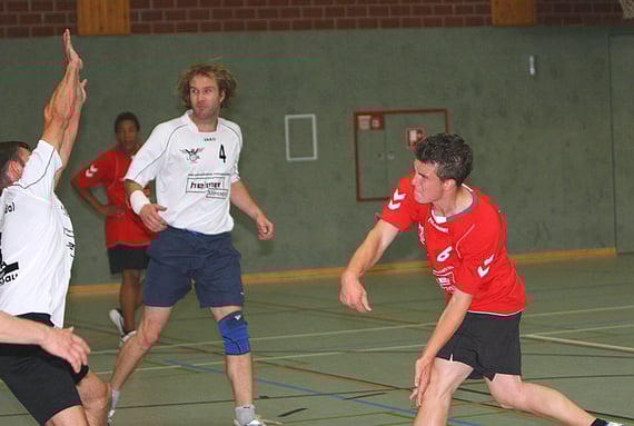 v.l.:Jörg Schulze, Elias Tembe, Oliver Klein und Lucas Walter