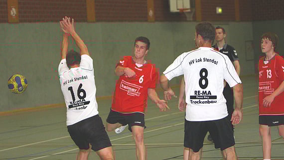 v.l.:Stefan Leinung, Lucas Walter, Jörg Schulze, Maik Hornuff und Robert Stephan