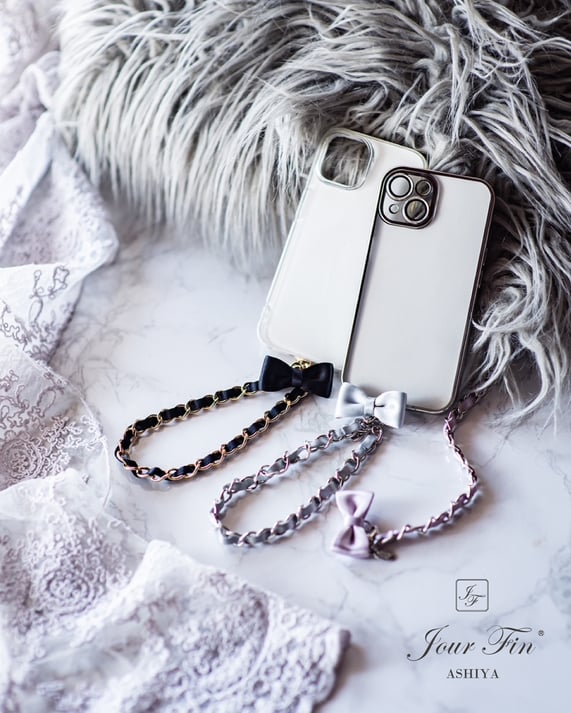 JourFin　ジュールフィン　ラブリボン　LoveRibbon　リボン　リボン教室　リボン教室芦屋　芦屋　リボン　リボンワーク　リボン資格　リボンレッスン　リボンショルダー　携帯ショルダーストラップ　スマホストラップ　スマホストラップ　リボンチェーン　手づくり　手仕事　ハンドメイド