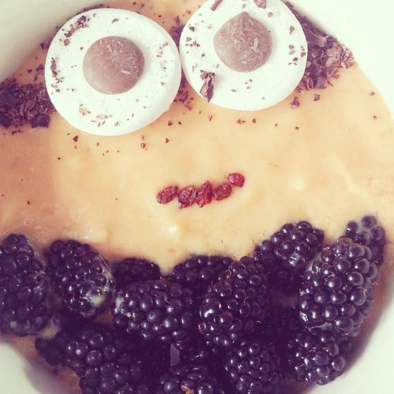 Die Minion-Variante: fruchtig-erfrischend und lustig anzuschauen.