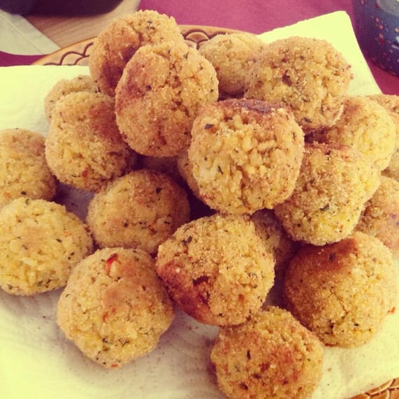 Arancini, vegan
