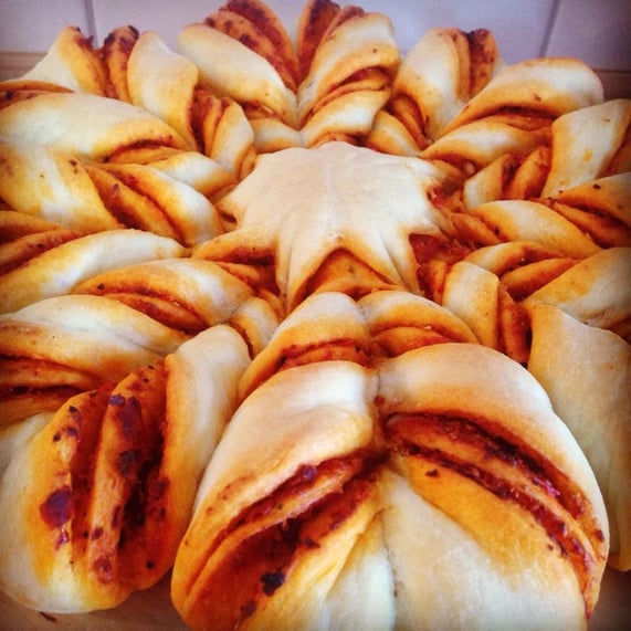 Chili-Pestoblume, vegan