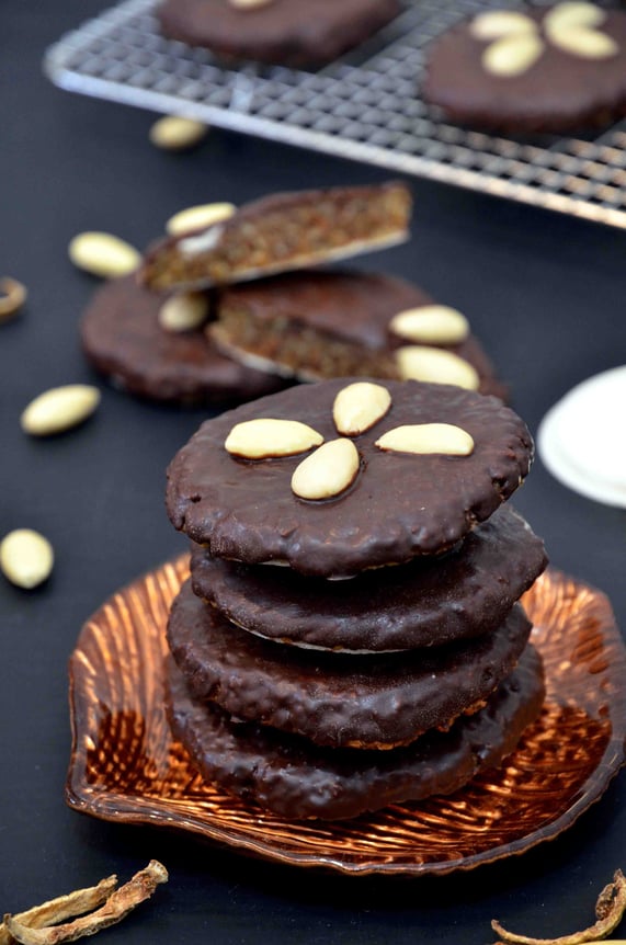 Lebkuchen Nürnberger Elisen Art (vegan)
