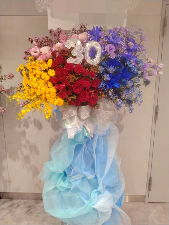 御祝スタンド花